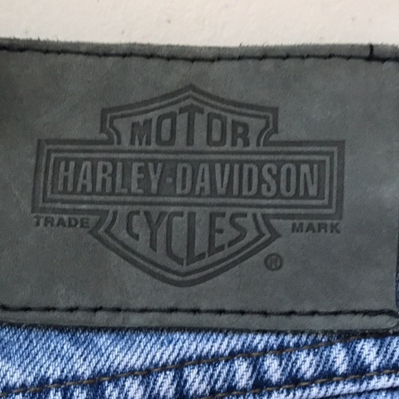 Harley-Davidson Blue Jean Shorts - Picture 11 of 11